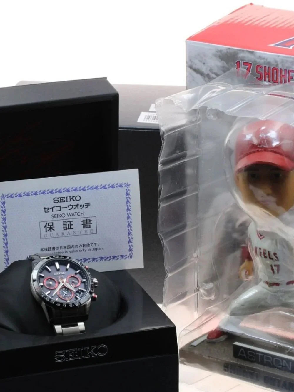 SEIKO Astron Shohei Ohtani SBXC017/5X53-0AF0 Solar Powered Radio Men's_